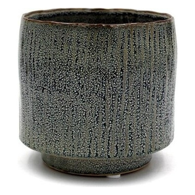 Doniczka Tempesta na stopce granat