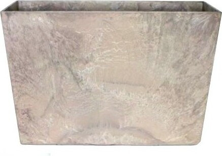 Donica ArtStone Divider Ella kwadratowa ścianka brązowa