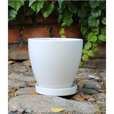 Donica Junia klasyczna mała biała