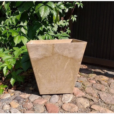 Donica kwadratowa jasnobrązowa Artstone Ella