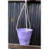 Doniczka ArtStone Claire wisząca fioletowa