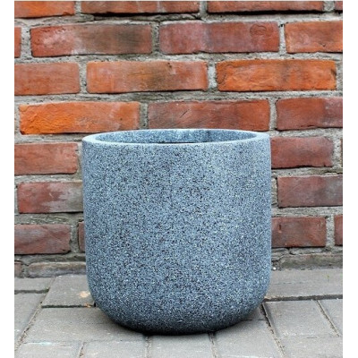 Donica Mary walec zaokrąglony szary granit