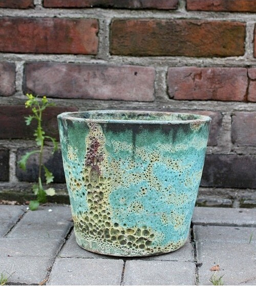 Donica Abysse vulcano stożek turkus