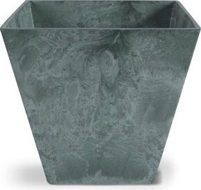 Donica ArtStone kwadratowa ciemnozielona Ella