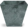 Donica ArtStone kwadratowa ciemnozielona Ella