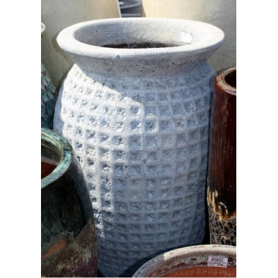 Wazon Globe vulcano biały