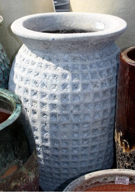 Wazon Globe vulcano biały