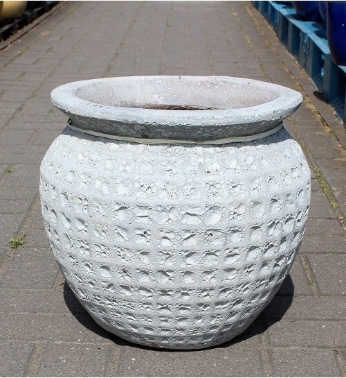 Donica Globe vulcano biały