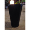 Donica wazon czarny z systemem nawadniania