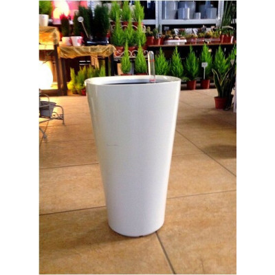 Donica wazon kremowy z systemem nawadniania