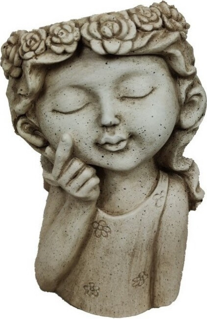 Doniczka Głowa Dziewczynka