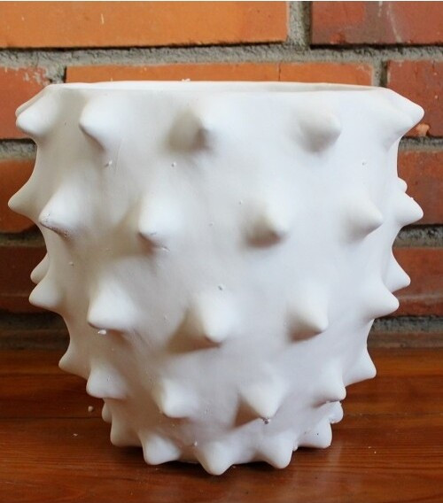 Doniczka Lanza biała