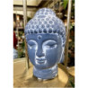 Budda głowa szara
