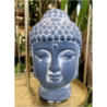 Budda głowa szara