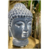 Budda głowa szara