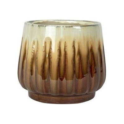 Doniczka Alice karmel