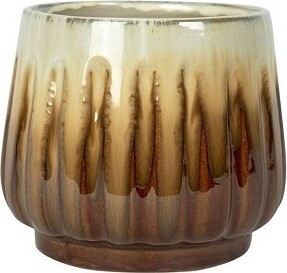 Doniczka Alice karmel