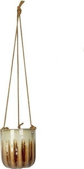 Doniczka Alice wisząca karmel