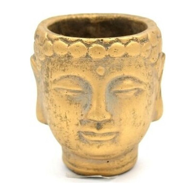 Doniczka Etno Budda złota