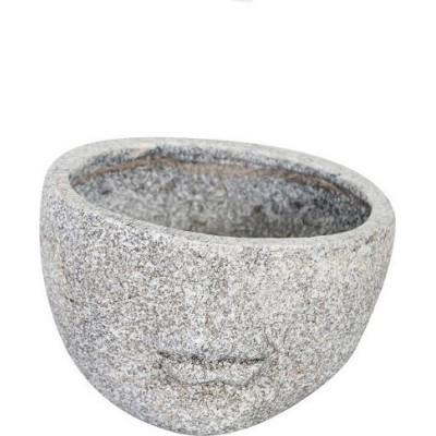 Doniczka Twarz granit