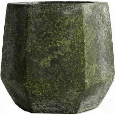 Doniczka Marmur zielona