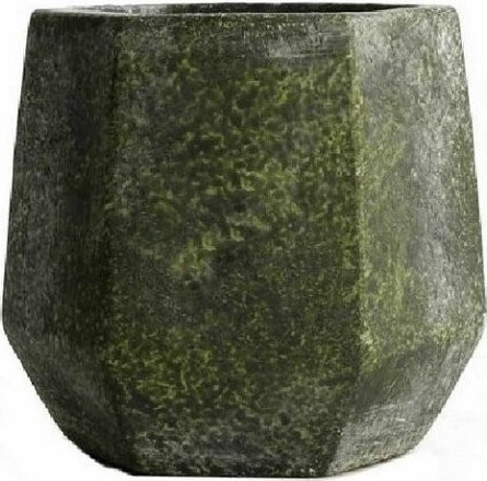 Doniczka Marmur zielona