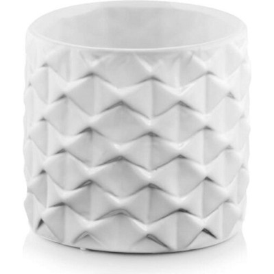 Doniczka Piano walec biały