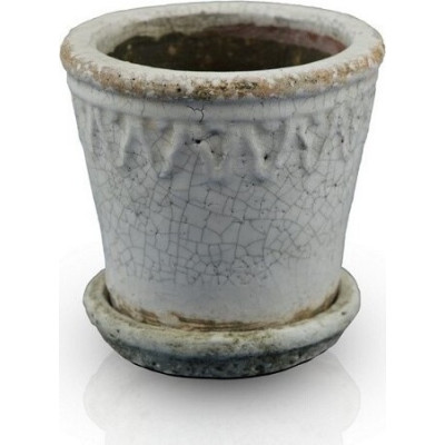 Doniczka Nata biała