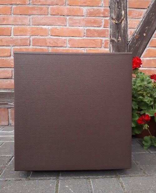 Donica Matheria brąz sześcian