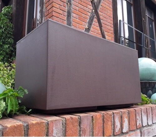 Donica Matheria brąz skrzynia