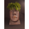 Doniczka Głowa Moai