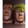 Doniczka Głowa Moai