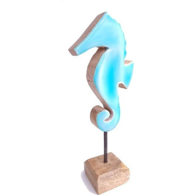 Konik morski turkus na stojaku