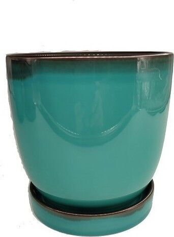 Doniczka Bao mini turkus połysk