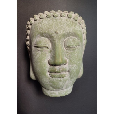Doniczka Etno Budda zielona ścienna