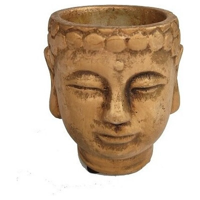 Doniczka Etno Budda brąz