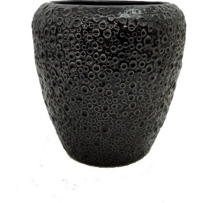 Doniczka Ceres czarna