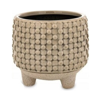 Doniczka Doris na nóżkach beż