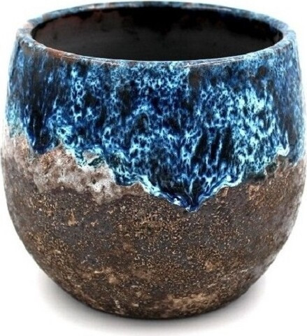 Doniczka Lindy niebieska