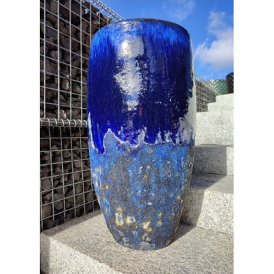 Wazon vulcano rant niebieski