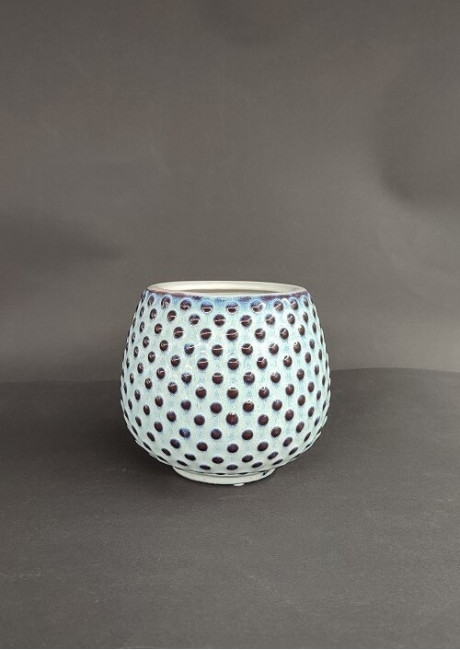 Doniczka Pecoso niebieska