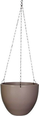 Doniczka Tusca wisząca taupe