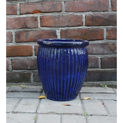 Donica wazon Acapulco niebieska