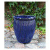 Donica wazon Acapulco niebieska