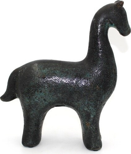 Koń Caballo czarny duży