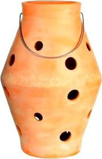 Lampion z terakoty