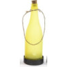 Lampa solarna ledowa wisząca w kształcie żółtej butelki