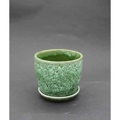 Doniczka LB zielony mech dekor