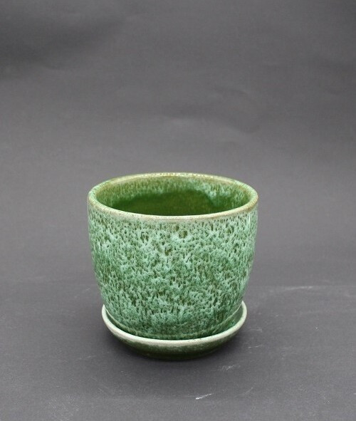 Doniczka LB zielony mech dekor