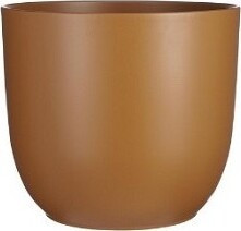 Doniczka Tusca karmelowa mat